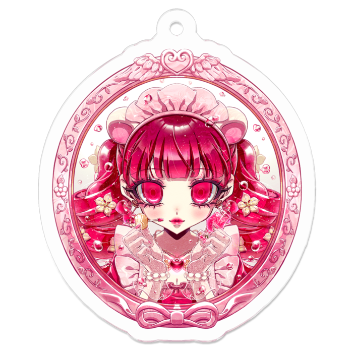 アクリルキーホルダー - 50 x 50 (mm)