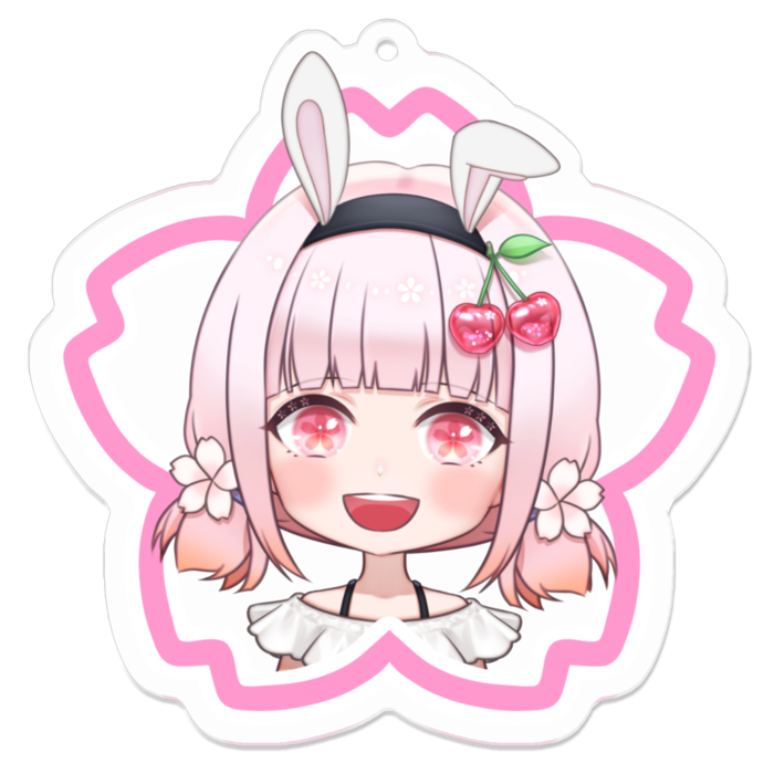 アクリルキーホルダー - 70 x 70 (mm)