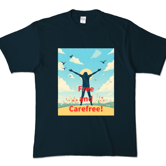 カラーTシャツ - XL - ネイビー (濃色)