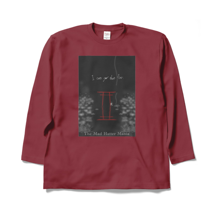 ロングスリーブTシャツ - XL - バーガンディ