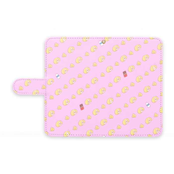 手帳型Androidケース - M - ストラップ穴 あり