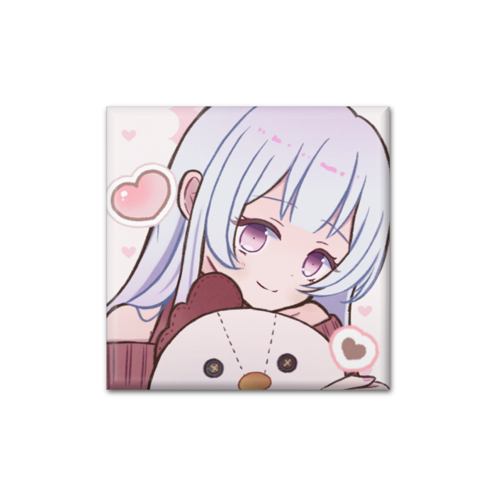 缶バッジ - 四角形40mm