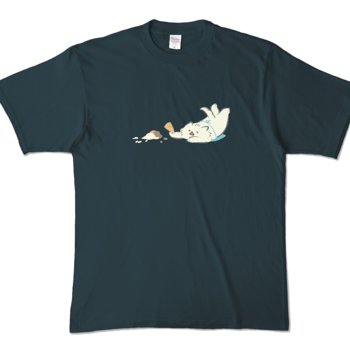 カラーTシャツ - XL - デニム (濃色)