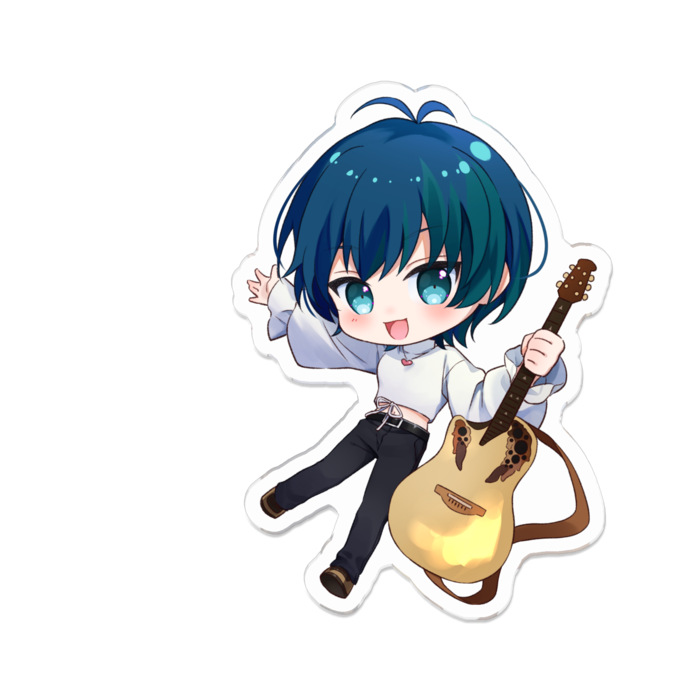 アクリルバッジ - 70 x 70 (mm)