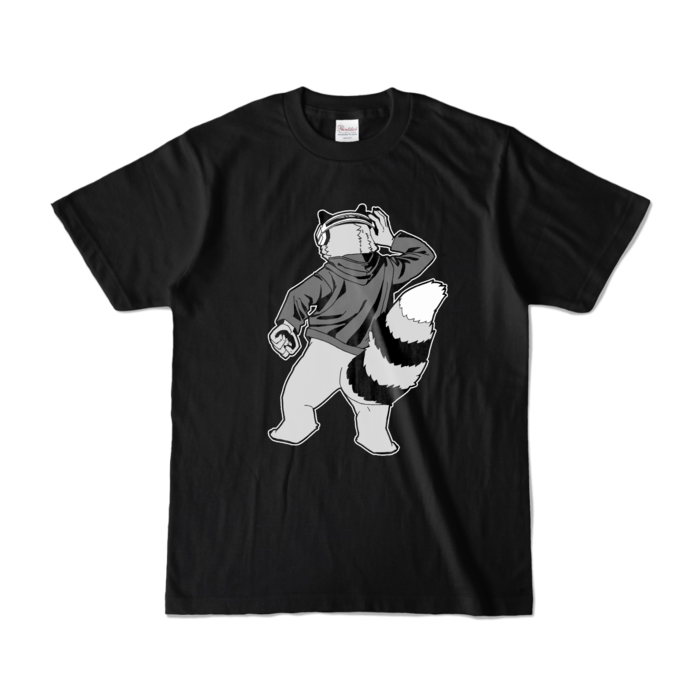 黒Tシャツ（モノクロ）- S - 