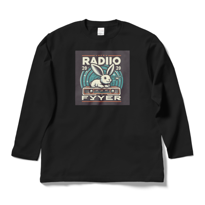 ロングスリーブTシャツ - L - ブラック