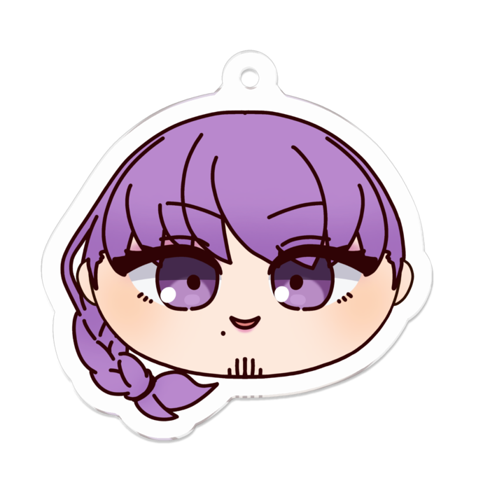 アクリルキーホルダー - 50 x 50 (mm)