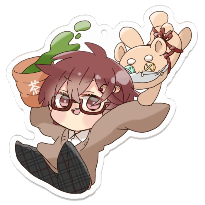 アクリルキーホルダー - 70 x 70 (mm)