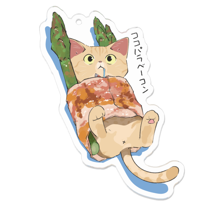 アクリルキーホルダー - 70 x 70 (mm)