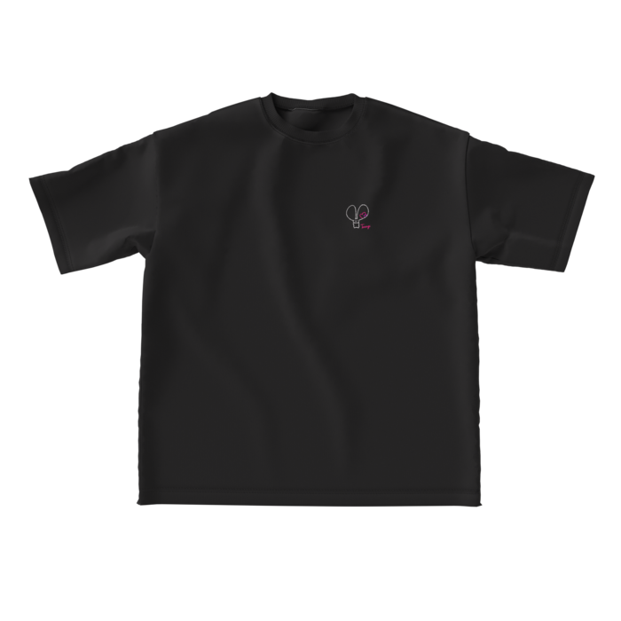ビッグシルエットTシャツ - L - 両面
