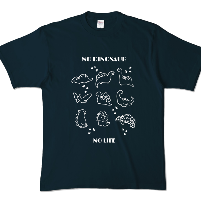 カラーTシャツ - XL - ネイビー (濃色)