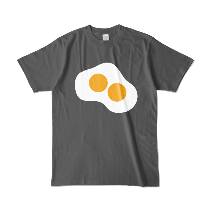 カラーTシャツ - L - チャコール (濃色)