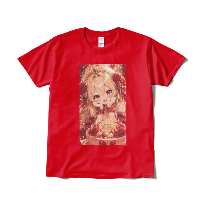 Tシャツ（短納期） - L - レッド