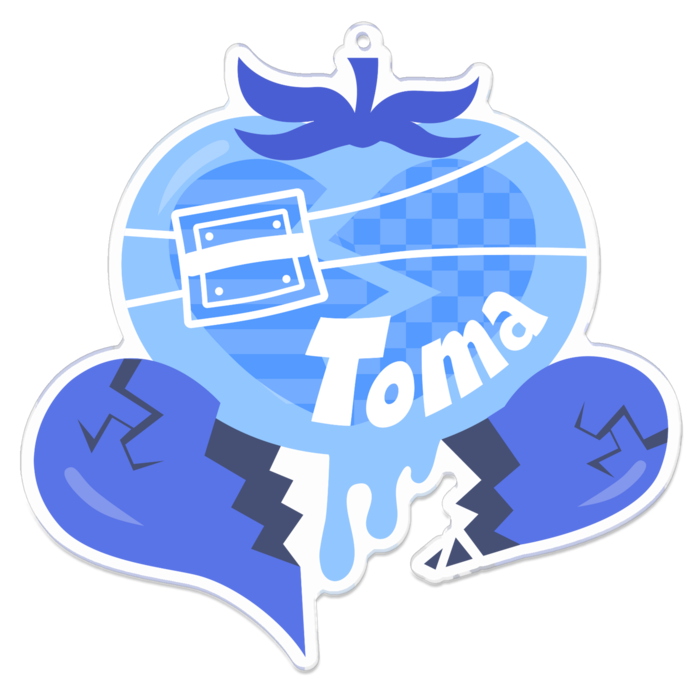 アクリルキーホルダー - 100 x 100 (mm)