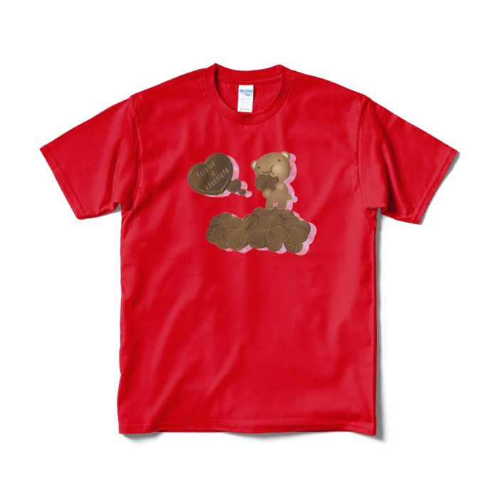 Tシャツ(短納期) - M - レッド