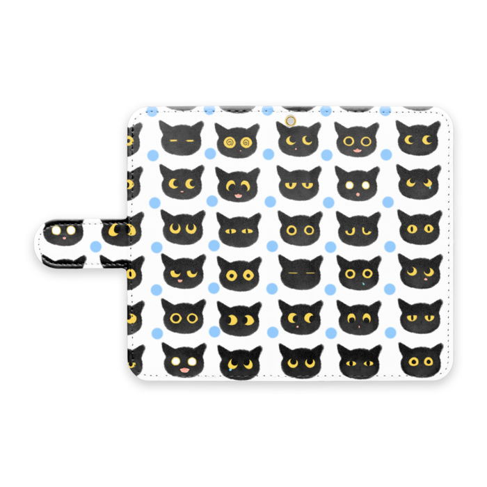 手帳型Androidケース - S - ストラップ穴 あり