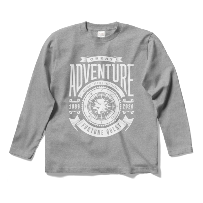 ロングスリーブTシャツ - S - 杢グレー