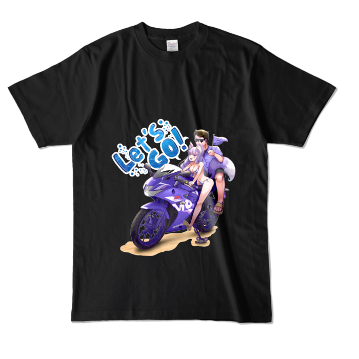 カラーTシャツ - L - ブラック (濃色)