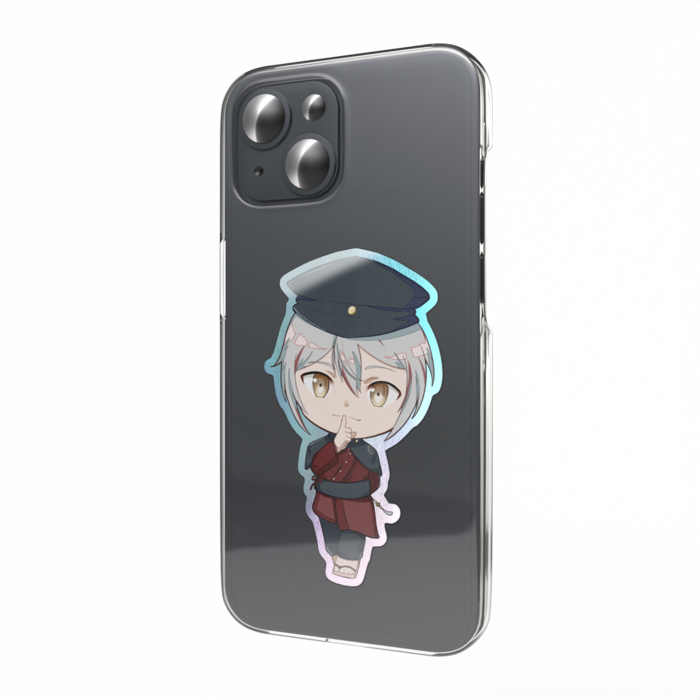 オーロラスマホステッカー - 縦