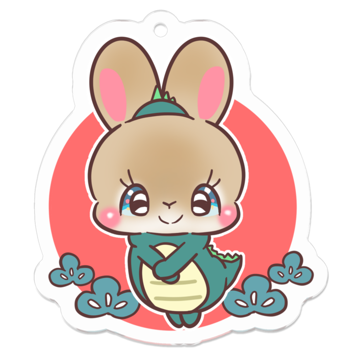 アクリルキーホルダー - 50 x 50 (mm)