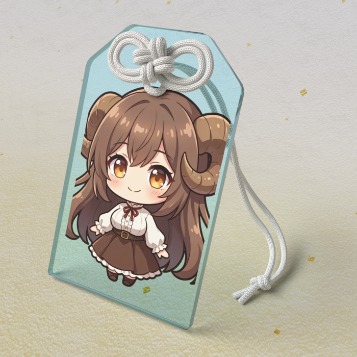 アクリルお守り - 50 × 80mm