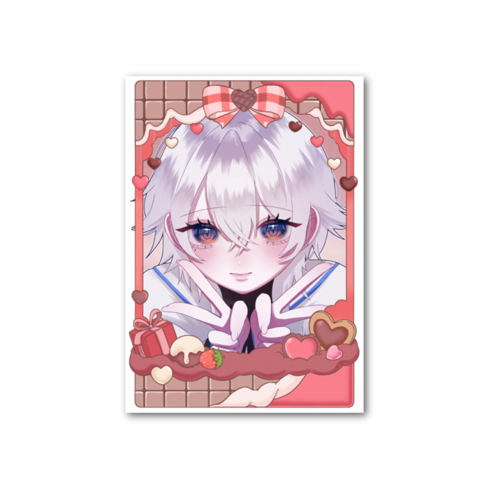 フォト風カード - 縦 - 片面