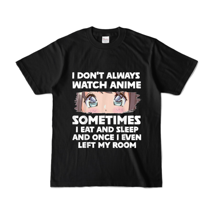 カラーTシャツ - S - ブラック (濃色)