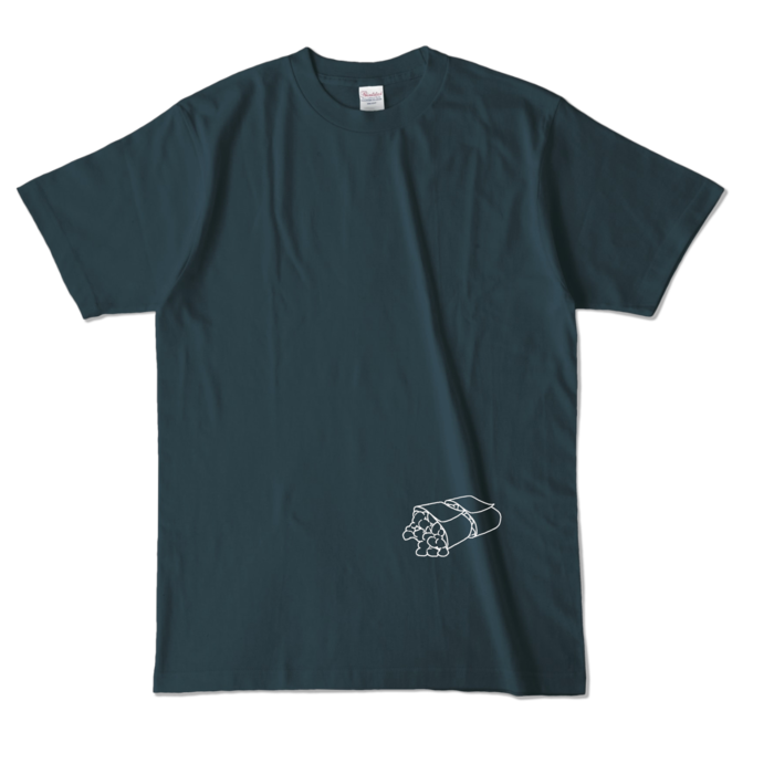 カラーTシャツ - L - デニム (濃色)