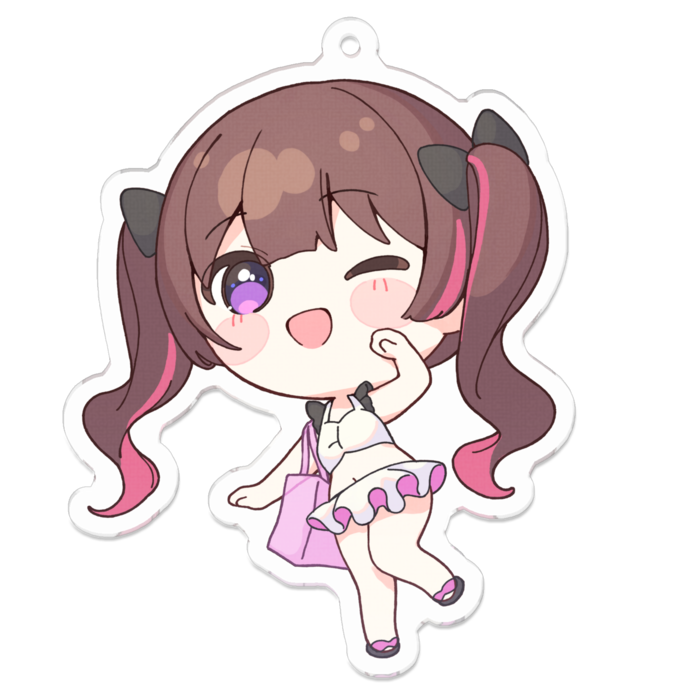 アクリルキーホルダー - 70 x 70 (mm)