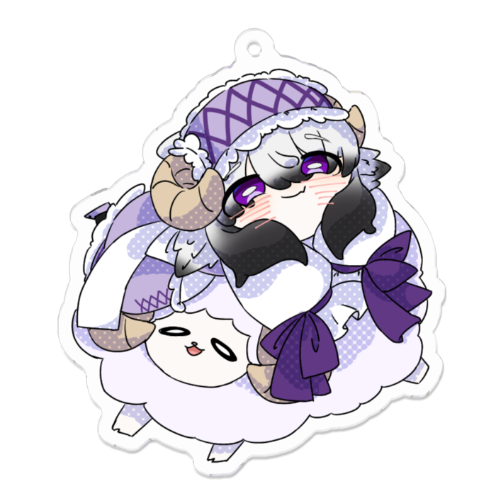 アクリルキーホルダー - 70 x 70 (mm)