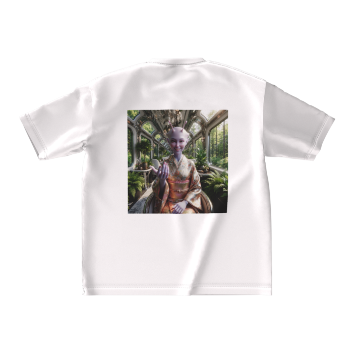 ビッグシルエットTシャツ - M - 背面