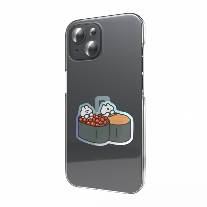 オーロラスマホステッカー - 縦