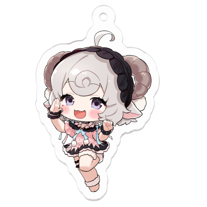 アクリルキーホルダー - 50 x 50 (mm)(1)