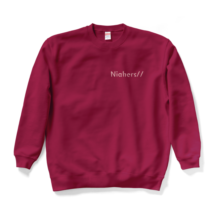 スウェット - XL - バーガンディ