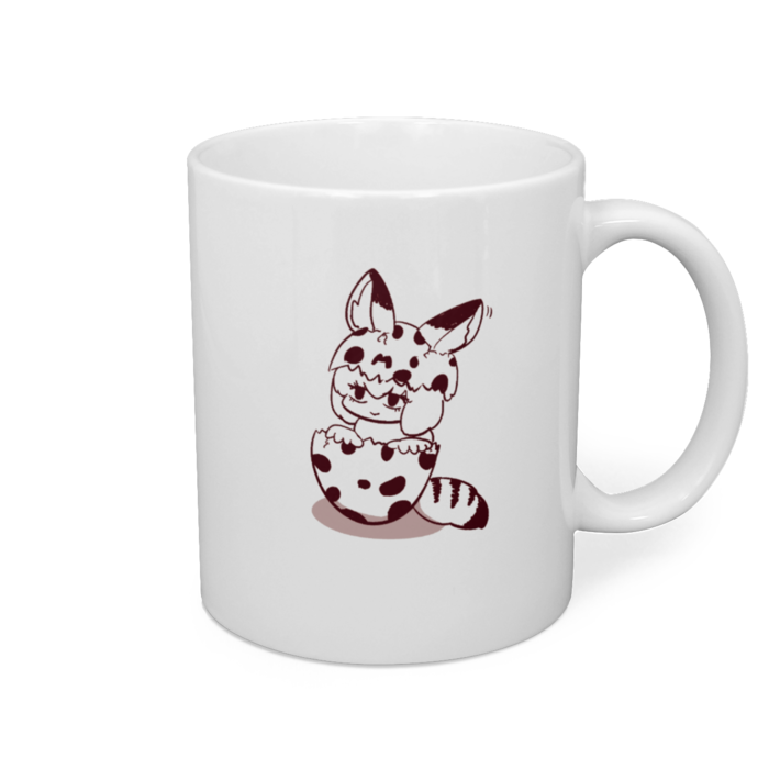 マグカップ - 直径 8 cm / 高さ 9.5 cm