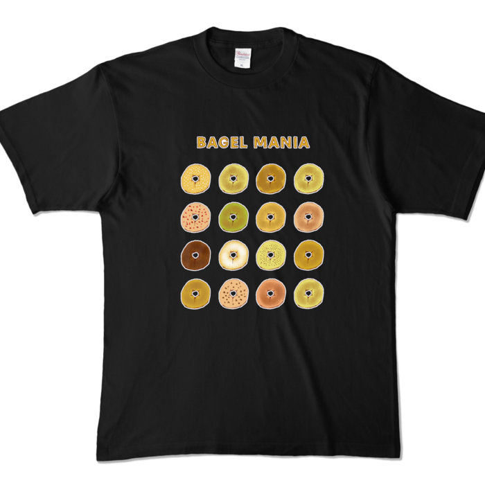 カラーTシャツ - XL - ブラック (濃色)
