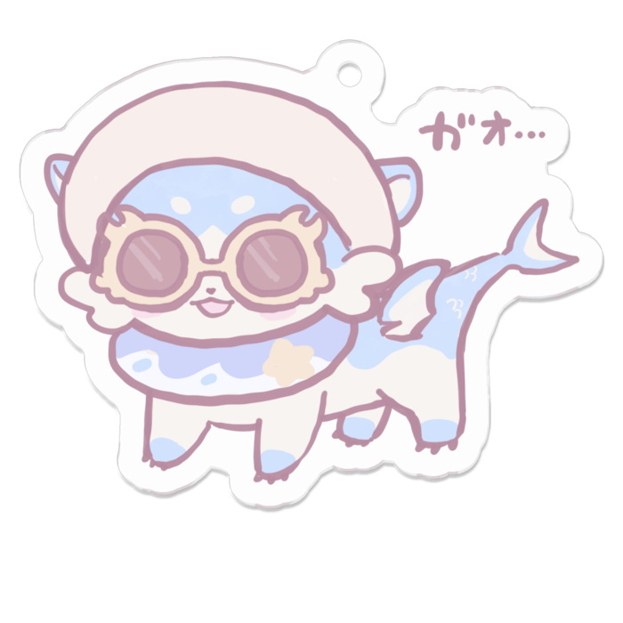 アクリルキーホルダー - 50 x 50 (mm)