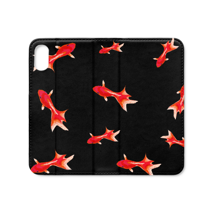 手帳型iPhoneケース（ベルトなし） - iPhone XS / X - ストラップ穴 なし