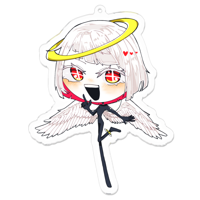 アクリルキーホルダー - 100 x 100 (mm)