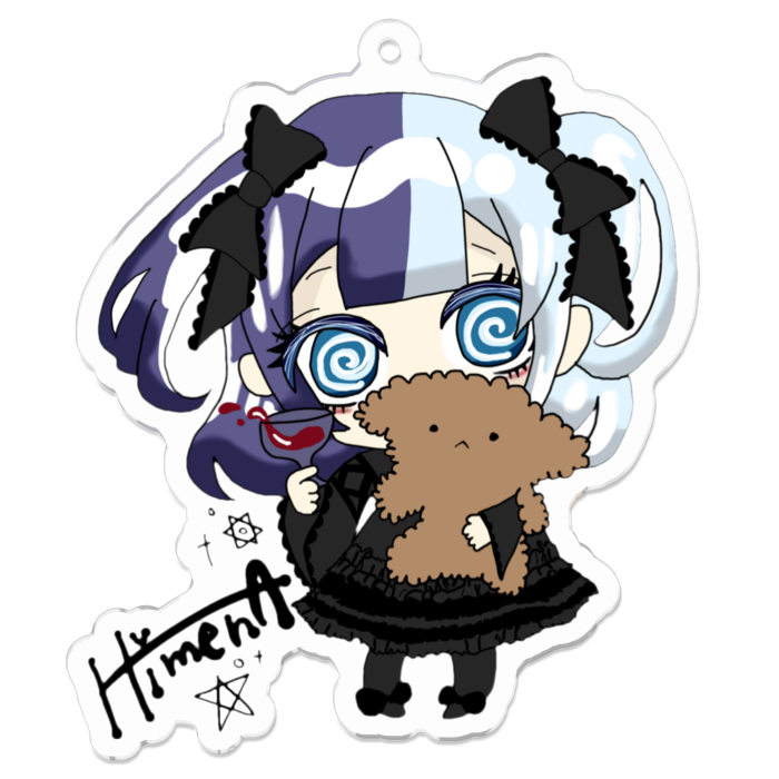 アクリルキーホルダー - 70 x 70 (mm)