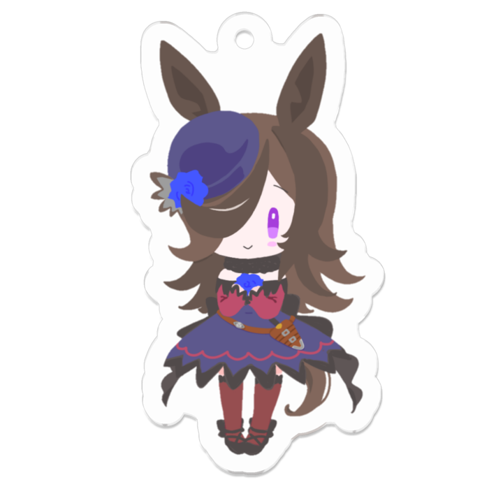 アクリルキーホルダー - 50 x 50 (mm)