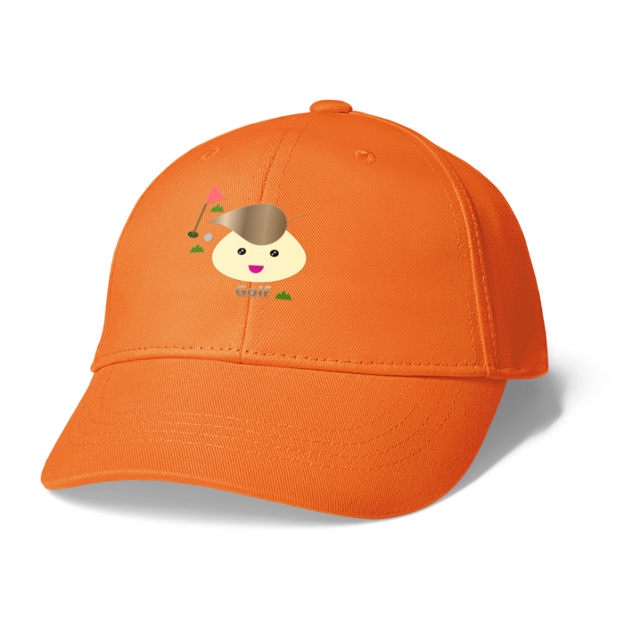 キャップ - オレンジ