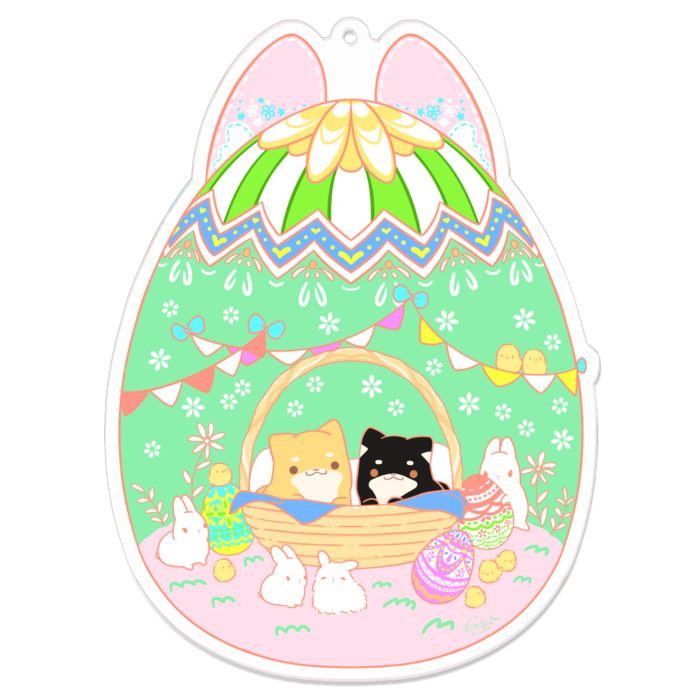 アクリルキーホルダー - 100 x 100 (mm)