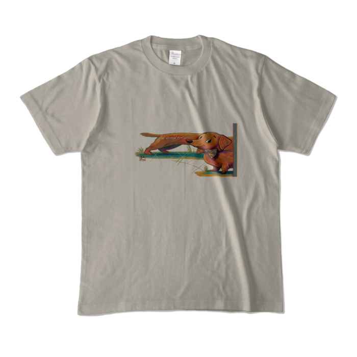 カラーTシャツ - M - シルバーグレー (淡色)
