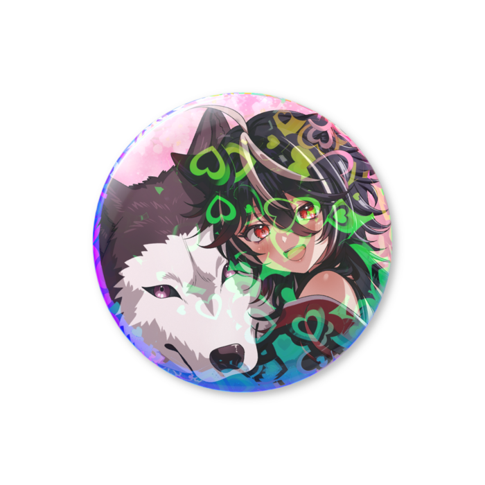 ホログラム缶バッジ - 32mm