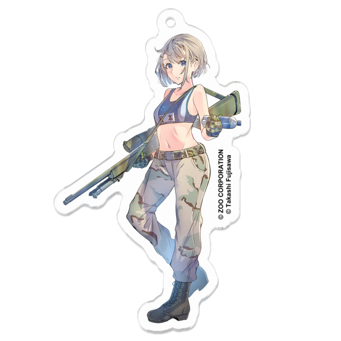アクリルキーホルダー - 70 x 70 (mm)