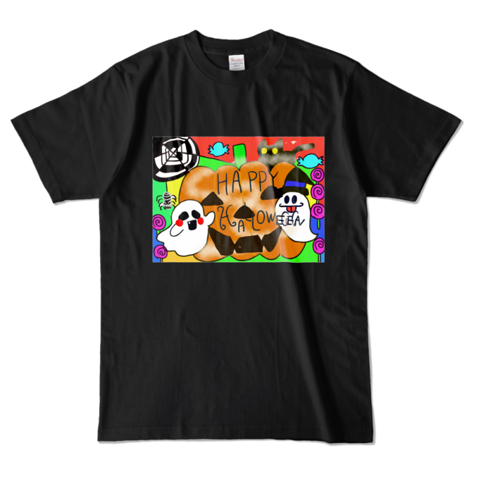 カラーTシャツ - L - ブラック (濃色)