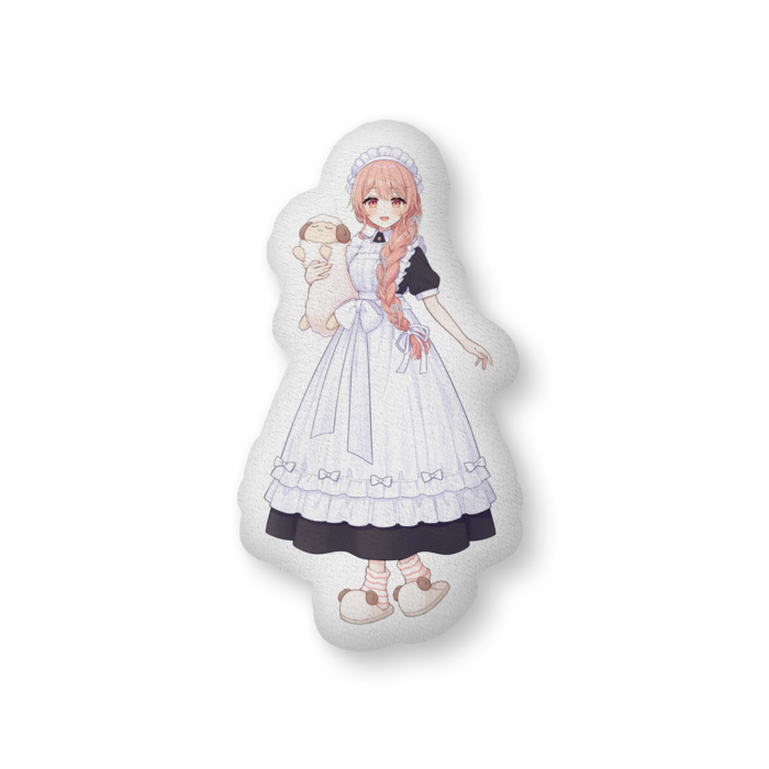 ふかふかクッション - 中（H56×W36cm） - メイド服