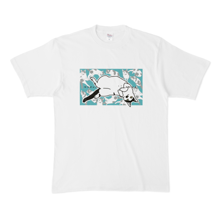 ヘソ天キリチャンカワイイTシャツ - XL - 白