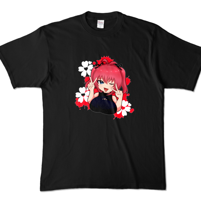 カラーTシャツ - XL - ブラック (濃色)